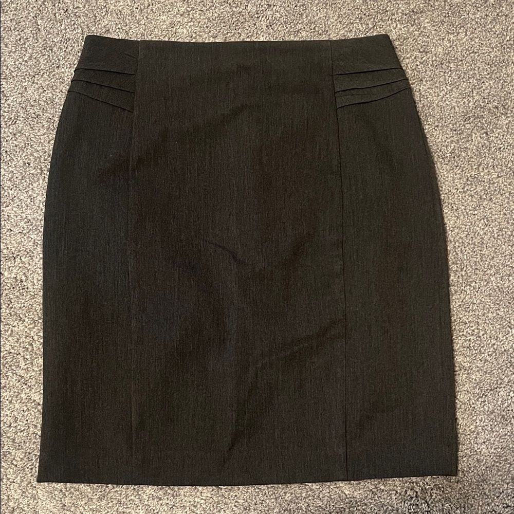 Express Classic Gray Pencil Skirt